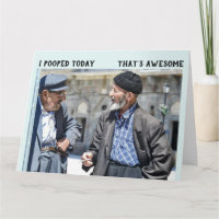 FUNNY ALT TYP KACKTE ich! BIRTHDAY GREETING CARD