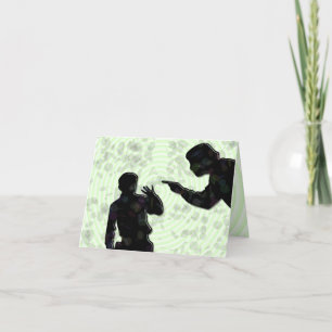 Funny Alternative Bad Vater Card Karte