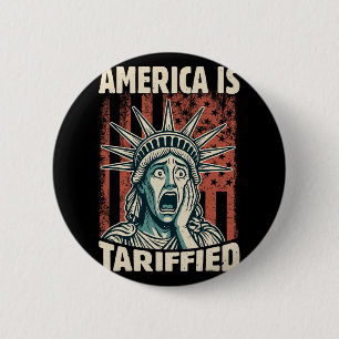 Funny America ist so tarifäre Trump Zölle Meme 1 Button