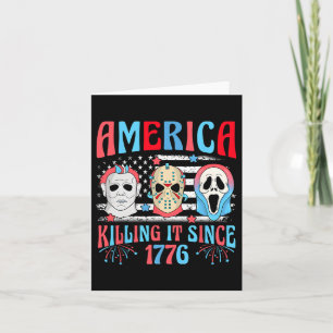 Funny America tötet es seit 1776 Horror 4. Karte