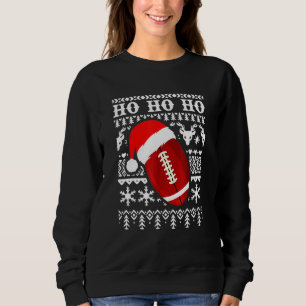 Funny American Football Ugly Christmas Sweater Boy Sweatshirt