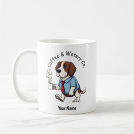 Funny American Water Spaniel Business Suit Coffee Kaffeetasse