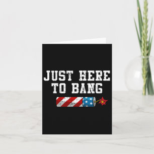 Funny Amerikanische Unabhängigkeitstag 4. Juli bin Karte