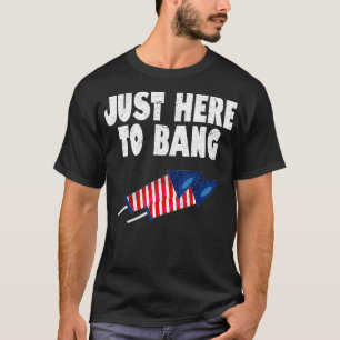 Funny Amerikanische Unabhängigkeitstag 4. Juli bin T-Shirt