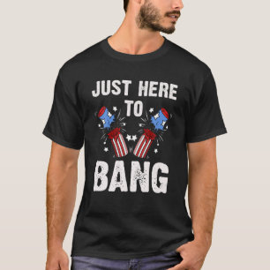 Funny Amerikanische Unabhängigkeitstag 4. Juli bin T-Shirt