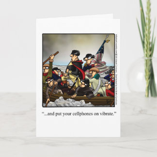 Funny Amerikanische Unabhängigkeitstag Grußkarte Karte