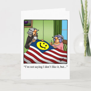 Funny Amerikanische Unabhängigkeitstag Spaß Grußka Karte