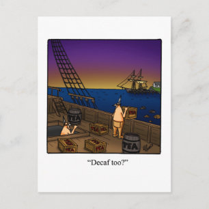 Funny Amerikanische Unabhängigkeitstag Spaß Postca Ankündigungspostkarte