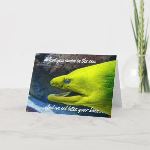 Funny Amore (Moray) Valentine Feiertagskarte