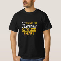 Funny Amputee T - Shirt|Prothetischer Leg Joke Gif