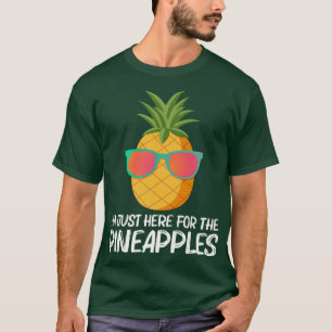 Funny Ananas für Männer Frauen Sommersonnenbrille  T-Shirt