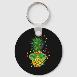 Funny Ananas Weihnachten Bäume Sommer Weihnachten Schlüsselanhänger