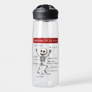 Funny Anatomy of Jiu Jitsu Submissions Technique Trinkflasche