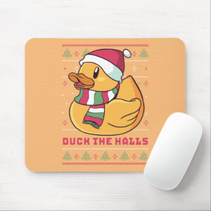 Funny and Cute Duck Puns Merry Christmas Duck The Mousepad