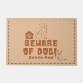 Funny and Humorous Welcome Matts | Hüten Sie sich  Fußmatte