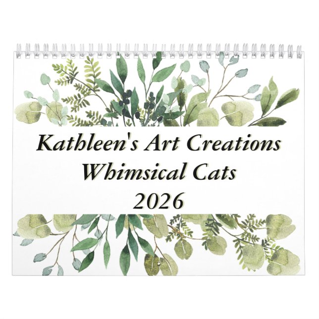 Funny and Whimsical Cat Lover Calendar Kalender (Titelbild)