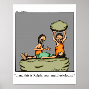 Funny Anesthesiologists Poster
