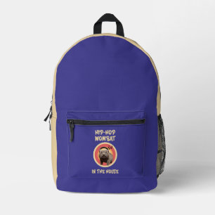 Funny Angesagt hop Wombat im Haus Bedruckter Rucksack