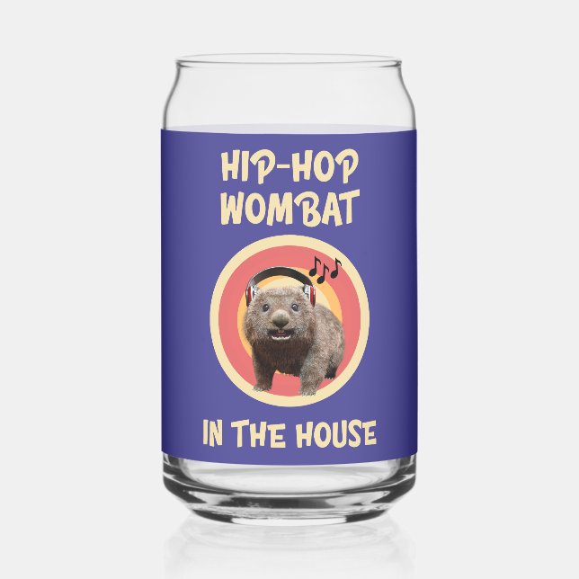 Funny Angesagt hop Wombat im Haus Dosenglas (Links)