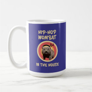 Funny Angesagt hop Wombat im Haus Kaffeetasse