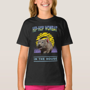 Funny Angesagt hop Wombat im Haus T-Shirt