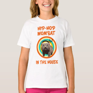 Funny Angesagt hop Wombat im Haus T-Shirt