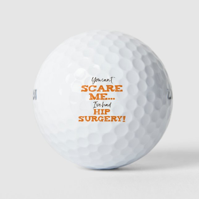 Funny Angesagt Operation Erholung "Scare" Golfball (Vorderseite)