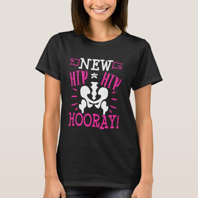 Funny Angesagt Replacement Operation Get Well Erho T-Shirt (Vorderseite)