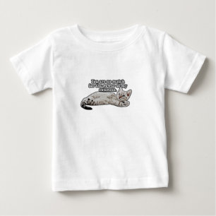 Funny angry Cat Meme für Kätzchenbesitzer und Lieb Baby T-shirt