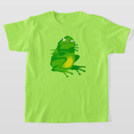 FUNNY ANGRY GREEN FROG T-Shirt