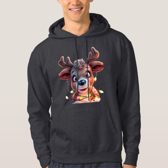 Funny animal art – perfect gift for animal lovers  hoodie (Vorderseite)