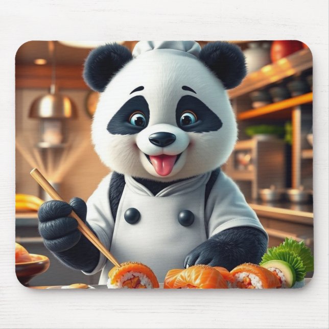 Funny animal art – perfect gift for animal lovers  mousepad (Vorne)