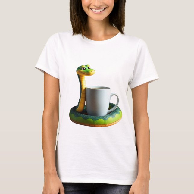 Funny animal art – perfect gift for animal lovers  T-Shirt (Vorderseite)