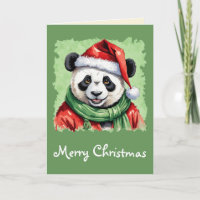 Funny Animal Christmas Favorites - Panda 1