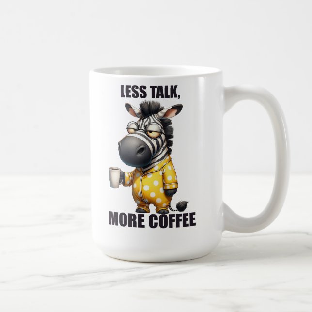 Funny Animal/Coffee/Zebra Kaffeetasse (Rechts)