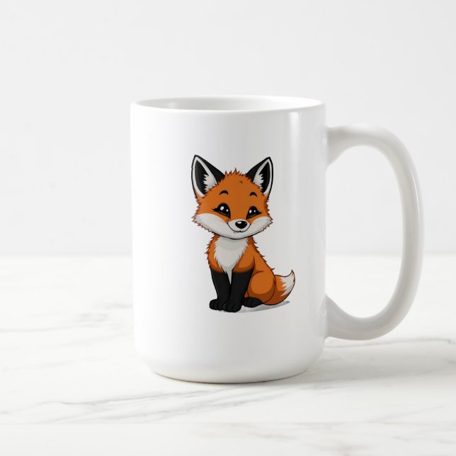 Funny Animal Cup für Kaffee, Tee oder heißen Kakao Kaffeetasse (Rechts)