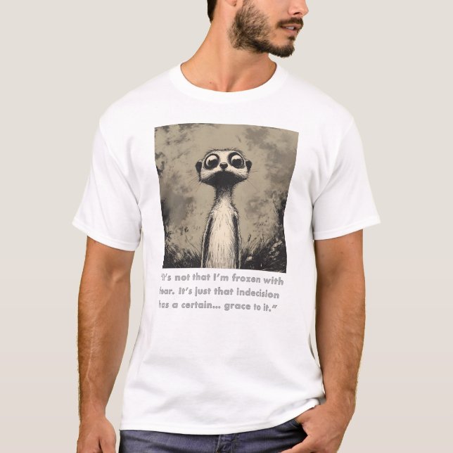 Funny Animal Graphic Design #10 T-Shirt (Vorderseite)