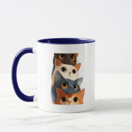 Funny Animal Illustration Gift Tasse