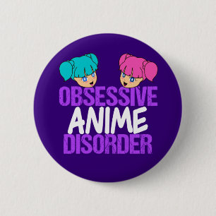 Funny Anime besessen Button
