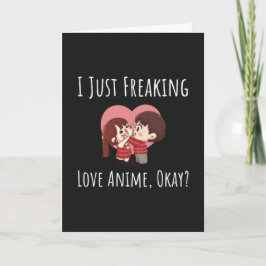 Funny Anime Cards Otaku Kawaii Japanese Humor Karte