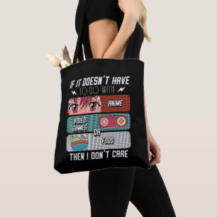 Funny Anime Fans Food and Video Games Lover Gesche