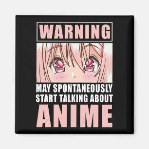 Funny Anime Girl Japanese Otaku Manga Japan Magnet