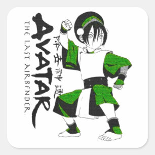 Funny Anime Girl Japanese Otaku Manga Japan Quadratischer Aufkleber