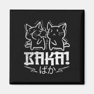 Funny Anime Manga Otaku Baka Rabbit Slap Meme Magnet