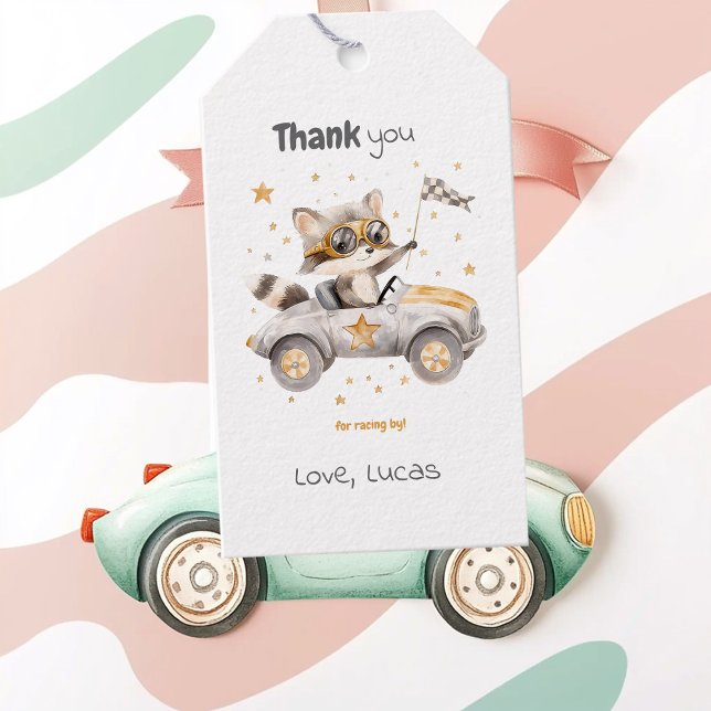 Funny Animes Race Cars 2. Geburtstag Geschenkanhänger (Von Creator hochgeladen)