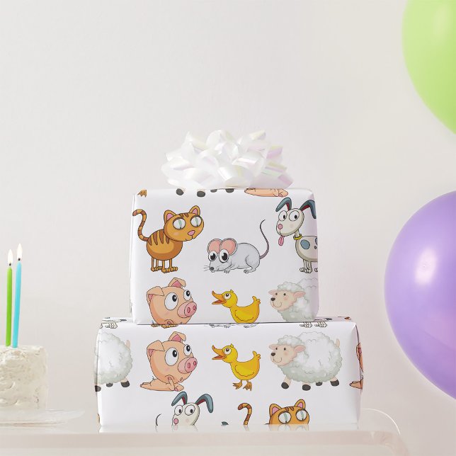 Funny Animes Wrapping Paper Geschenkpapier (Von Creator hochgeladen)