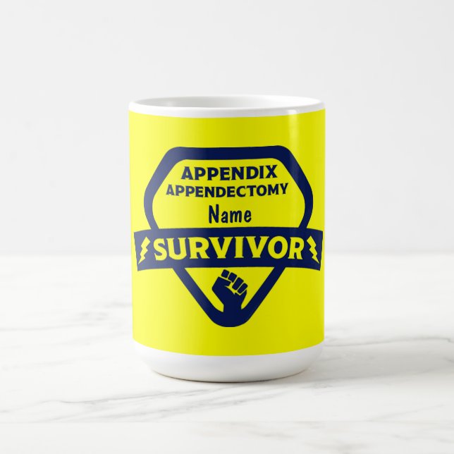 Funny Anlage Removal Operation Appendectomie Kaffeetasse (Mittel)