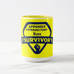 Funny Anlage Removal Operation Appendectomie Zweifarbige Tasse