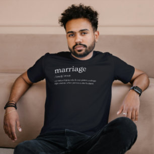 Funny Anniversary Definition des Ehemanns T-Shirt