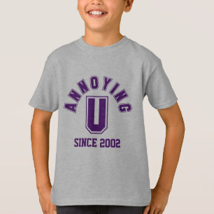 Funny Annoying You Boy T-Shirt, Lila T-Shirt